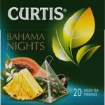 Чай Curtis «Bahama Nights», зеленый с добавками, 20 пирамидок