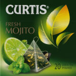 Curtis “Fresh Mojito” tee, rohelise maitsega, 20 püramiidid