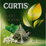 Curtis “Hugo Cocktail” tee, roheline lisanditega, 20 püramiidid