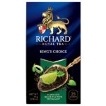 Richard "King's Tea No. 1" flavored black tea 25 sachets.