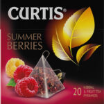 Curtis tee " Summer berries ", lisanditega hibiski teejook, 20 püramiidi