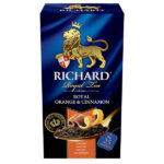 RICHARD "Royal Orange & Cinnamon" со вкусом апельсина и корицы 25 саше.