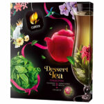 Curtis "Dessert Tea Collection" Blooming 8 flavors and flower tea in sachet 2 g x 40 pcs.