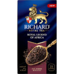 Tea Richard "Royal Legend of Africa", black 25 sachets.