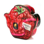 Curtis "Drink Me! Raspberry Teapot" must tee, lahtised lehed maitsestatud lisanditega, purk, 70g
